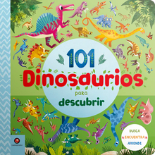 Cargar imagen en el visor de la galería, 101 dinosaurios para descubrir - Cambell Books