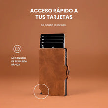 Cargar imagen en el visor de la galería, Billetera Slim Color - Caramel Black
