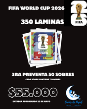 Cargar imagen en el visor de la galería, 3RA PREVENTA 50 SOBRES FIFA WORLD CUP 2026