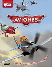 Cargar imagen en el visor de la galería, Aviones: Libro educativo con actividades y pegatinas