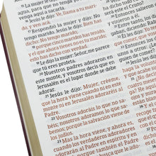 Cargar imagen en el visor de la galería, BIBLIA RVR1960 LETRA GRANDE TAMAÑO MANUAL (TAPA VINILO COLOR BURDEO)