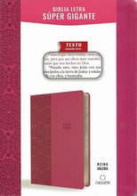 Cargar imagen en el visor de la galería, BIBLIA RV1909 LETRA SÚPER GIGANTE (TAPA IMITACIÓN PIEL)