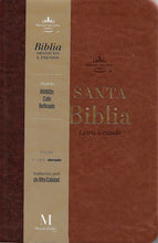 Cargar imagen en el visor de la galería, BIBLIA RVR1960 LETRA GRANDE - REFINADO (TAPA IMITACIÓN PIEL)