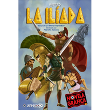 Cargar imagen en el visor de la galería, La iliada- Novela Grafica - Homero, ilustraciones Marcelo Zamora