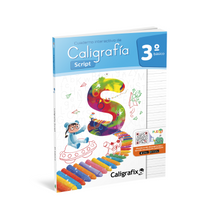 Cargar imagen en el visor de la galería, Caligrafía 3º básico (Script) - CALIGRAFIX ACTUALIZADO 2026