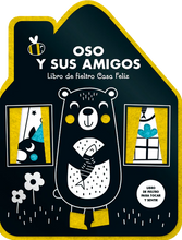 Cargar imagen en el visor de la galería, Oso y sus amigos. Libro de fieltro Casa Feliz - Tanja Louwers
