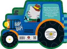 Cargar imagen en el visor de la galería, Gato y su tractor. ¡Bip, bip! - Deborah van de Leijgraaf