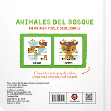 Cargar imagen en el visor de la galería, Animales del bosque - Mi primer puzle deslizable