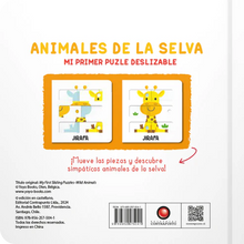 Cargar imagen en el visor de la galería, Animales de la selva - Mi primer puzle deslizable