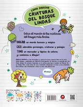 Cargar imagen en el visor de la galería, Como dibujar criaturas lindas del bosque - Angela Nguyen