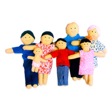 Cargar imagen en el visor de la galería, Familia de trapo sexuada - MunditoDT