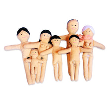 Cargar imagen en el visor de la galería, Familia de trapo sexuada - MunditoDT
