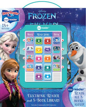 Cargar imagen en el visor de la galería, Frozen lector mágico ( Biblioteca 8 libros + Lector Electrónico)