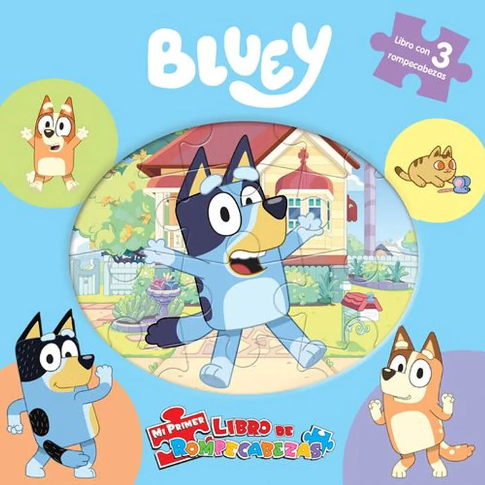 Bluey Mi Primer Libro De Rompecabezas