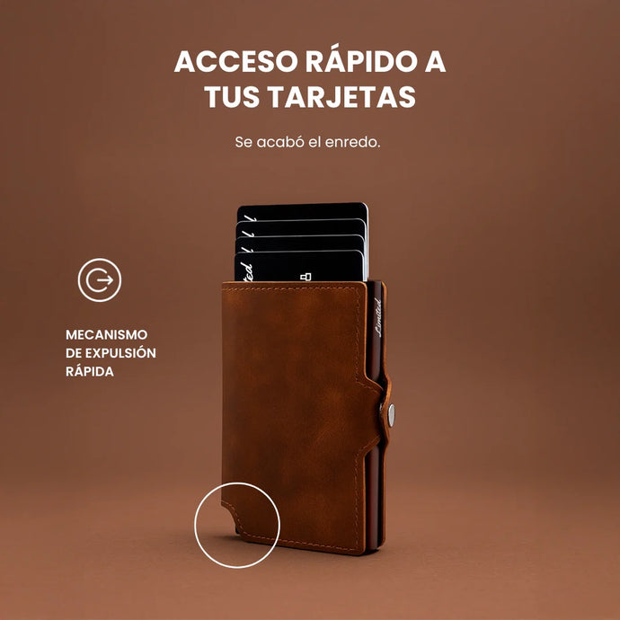 Billetera Slim Color - Café
