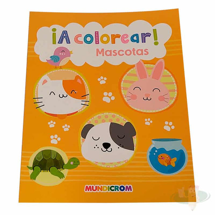 A COLOREAR MASCOTAS