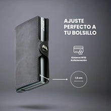 Cargar imagen en el visor de la galería, Billetera Slim Color - Gris
