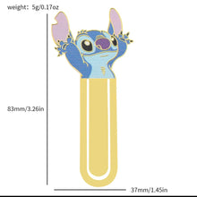 Cargar imagen en el visor de la galería, Marcapáginas metálico Stitch
