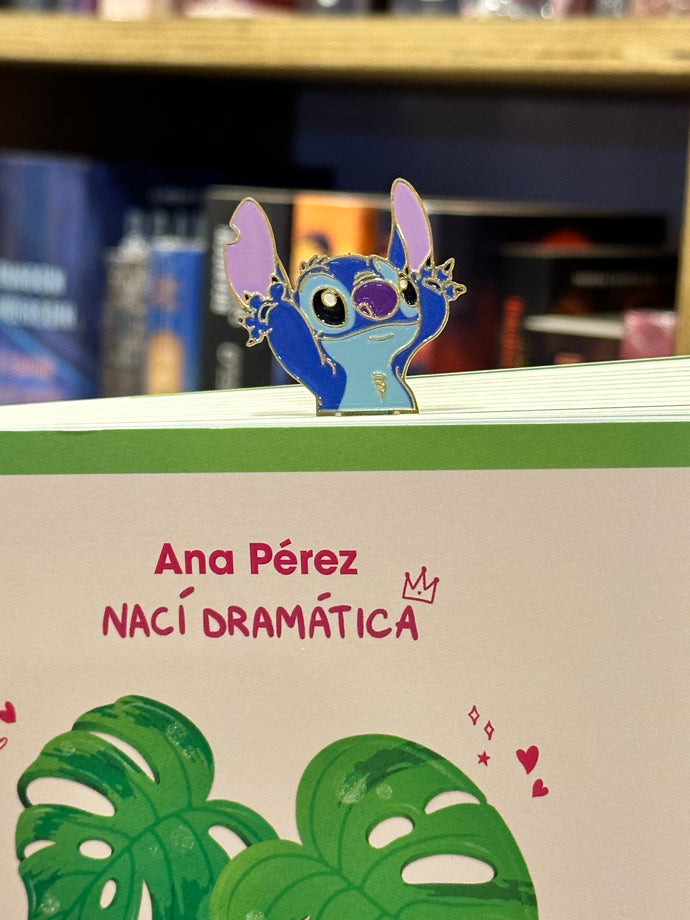 Marcapáginas metálico Stitch