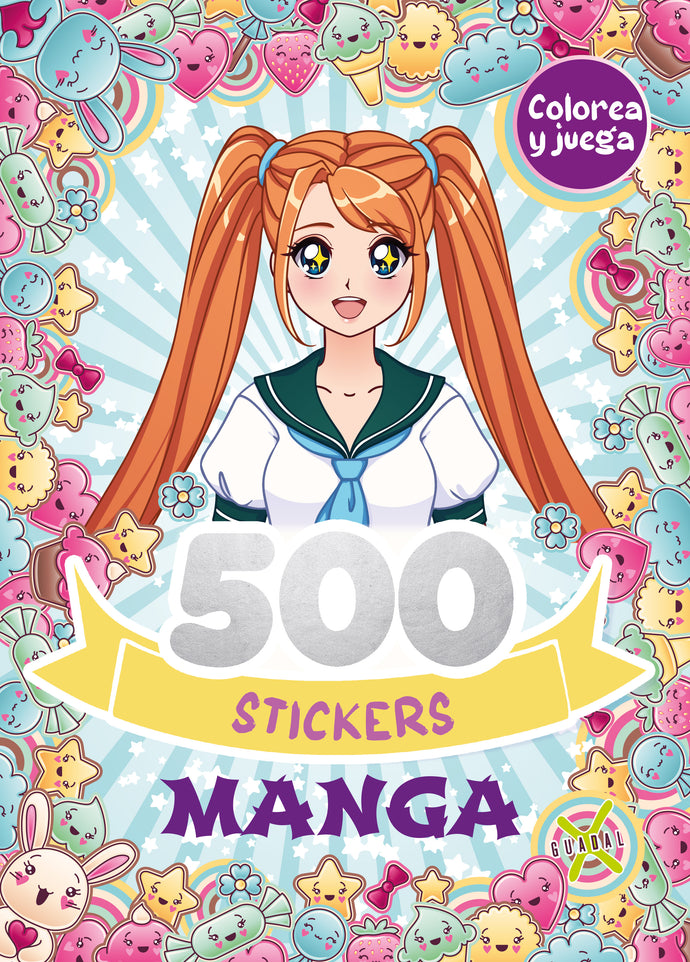 500 stickers Manga