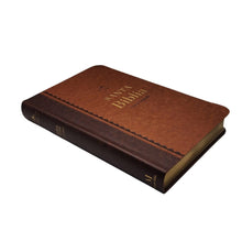 Cargar imagen en el visor de la galería, BIBLIA RVR1960 LETRA GRANDE - REFINADO (TAPA IMITACIÓN PIEL)
