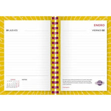 Cargar imagen en el visor de la galería, AGENDA PAULO COELHO 2026 - ANILLADA / MAGENTA
