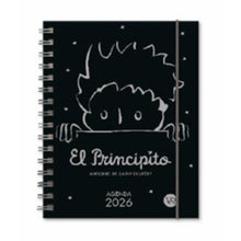Cargar imagen en el visor de la galería, AGENDA EL PRINCIPITO 2026: NEGRA - Antoine de Saint-Exupéry
