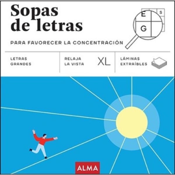 SOPAS DE LETRAS PARA FAVORECER LA CONCENTRACIÓN (XL) - Miquel Sesé