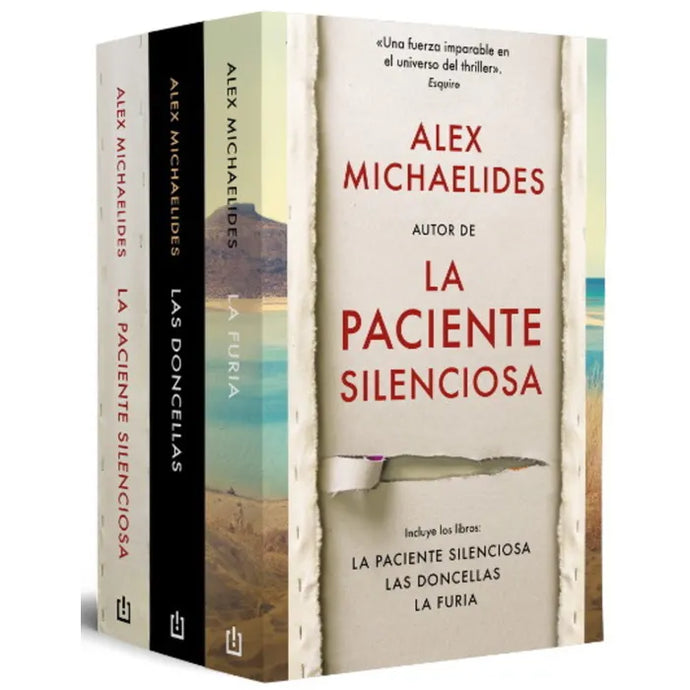 Pack Alex Michaelides (La Paciente Silenciosa-La Furia-Las Doncellas)
