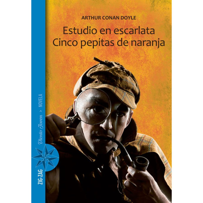 Estudio en escarlata / cinco pepitas de naranja - Arthur Conan Doyle