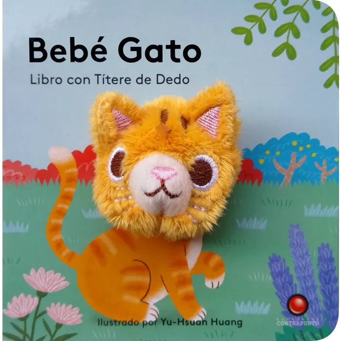 Libro con títere de dedo. Bebé Gato - Victoria Ying - Yu-Hsuan Huang