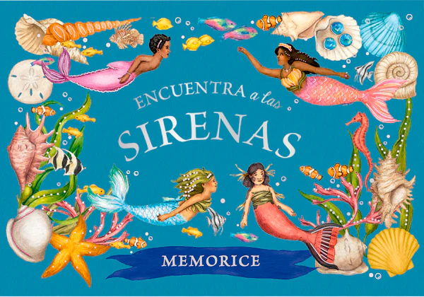 Encuentra a las sirenas. Memorice - Emily Hawkins / Jessica Rou