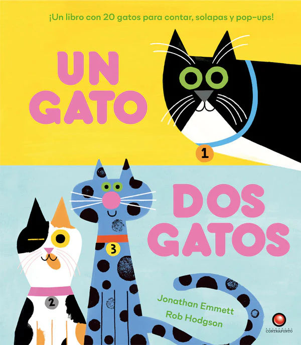 Un gato, dos gatos. Un libro para contar - Jonathan Emmett / Rob Hodgso