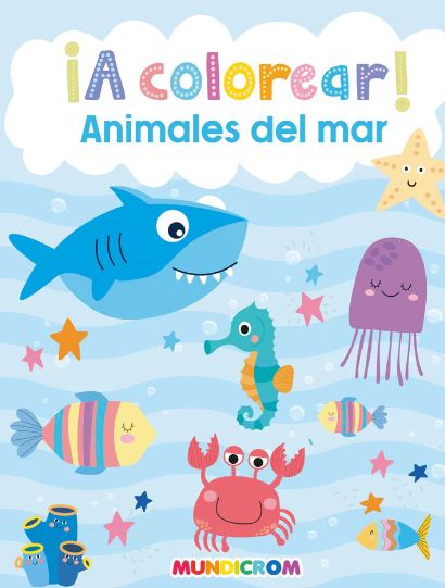 A COLOREAR ANIMALES DEL MAR