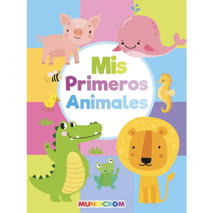 MIS PRIMEROS ANIMALES... LIBRO BEBE TELA