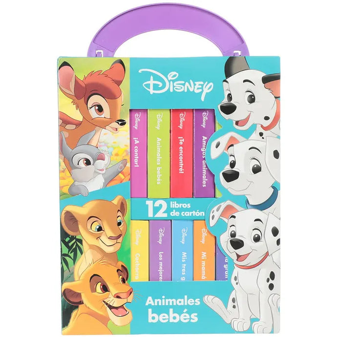 Animales bebés Disney (biblioteca 12 libros)