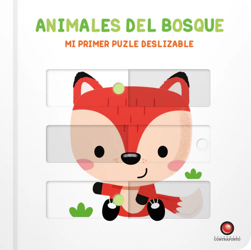 Animales del bosque - Mi primer puzle deslizable