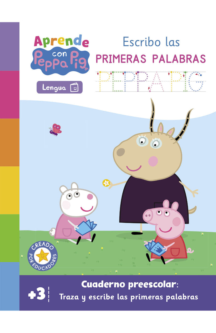 Aprende Lengua con Peppa Pig. Escribo las primeras palabras