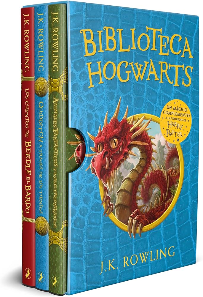 Biblioteca hogwarts (estuche) - J. K. Rowling