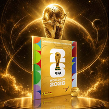 Cargar imagen en el visor de la galería, PREVENTA Álbum Panini FIFA World Cup 2026 Gold  ( EDICION PREMIUM TAPA DURA ORO)
