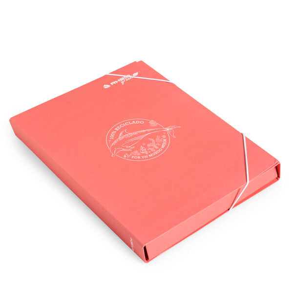 Carpeta Color Kraft Especial Fuelle (rosada)