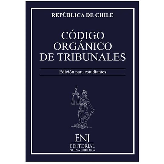 Codigo Organico de Tribunales Estudiantes 20249789566351054