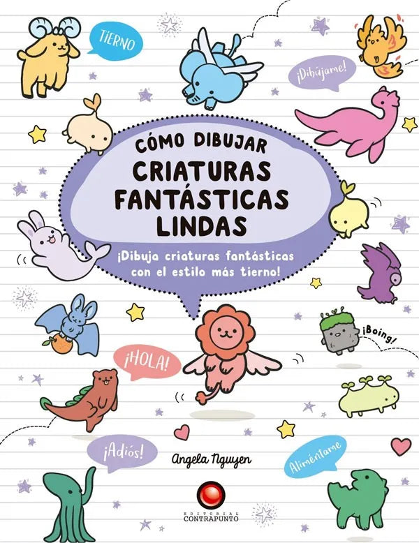 Como Dibujar Criaturas Fantásticas Lindas - Angela Nguyen