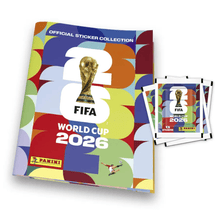 Cargar imagen en el visor de la galería, PACK ÁLBUM + 8 SOBRES FIFA WORLD CUP 2026 ENTREGA INMEDIATA EN VALDIVIA 516 (ULTIMAS UNIDADES )
