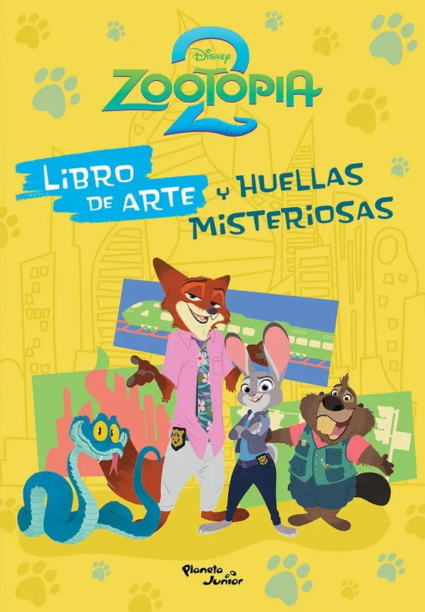 Zootopia 2. Libro De Arte Y Huellas Misteriosas