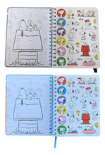 Cargar imagen en el visor de la galería, Libreta Snoopy (A5 con Espiral y liga) - Mooving
