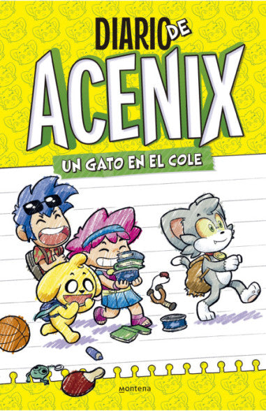 Diario de Acenix: Un gato en el cole