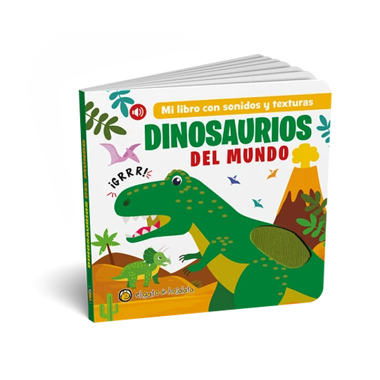 Dinosaurios Del Mundo - Mi Libro Con Sonidos Y Texturas