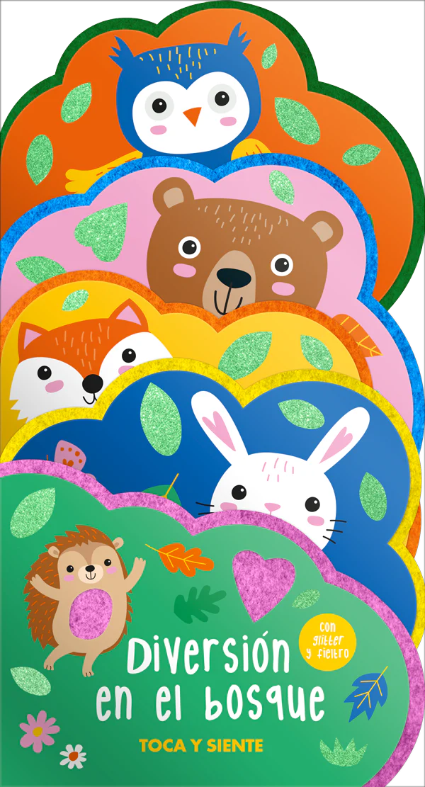 Diversión en el bosque. Toca y siente - Tanja Louwers
