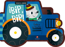 Cargar imagen en el visor de la galería, Gato y su tractor. ¡Bip, bip! - Deborah van de Leijgraaf
